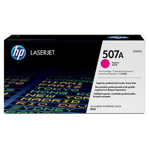  HP 507A Magenta LaserJet Toner Cartridge 