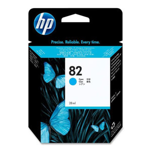  HP 82 Cyan Ink Cartridge 