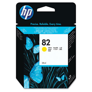  HP 82 Yellow Ink Cartridge 