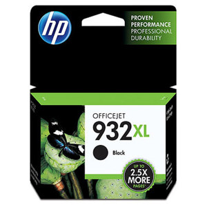  HP 932XL Black Ink Cartridge, 1000 Pages Yield 