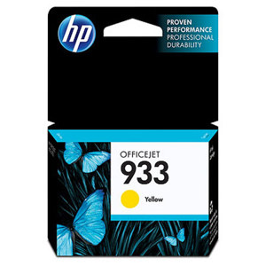  HP 933 Yellow Ink Cartridge, 330 Pages Yield 