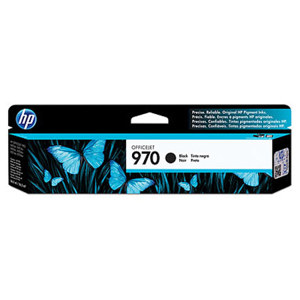  HP 970 Black Officejet Ink Cartridge, 3000 Page Yield 
