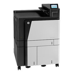  HP LaserJet Enterprise M855x+ NFC/Wireless Direct Color Laser Printer, 45 ppm Black/Color, 1200x1200 dpi, 4100 Sheet Input Tray,  ePrint 