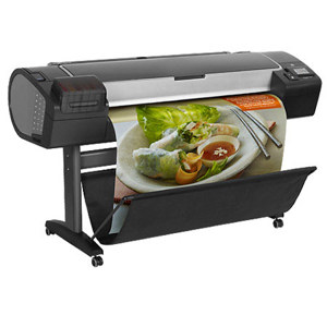  HP Designjet Z5400 44" PostScript ePrinter with Encrypted Hard Disk, 570 ftÌÂ/hr Speed, 2400x1200 dpi, USB 2.0/Ethernet 