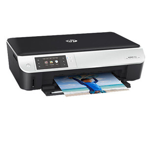  HP Envy 5530 e-All-in-One Inkjet Printer, 21ppm Black/17ppm Color Print, 1200x600dpi Black, 100 Sheets Input - Print, Copy, Scan 