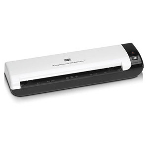  HP Scanjet 1000 Professional Mobile Scanner, 5 ppm / 8 ipm Speed, 600 dpi Resolution, Hi-Speed USB 2.0 