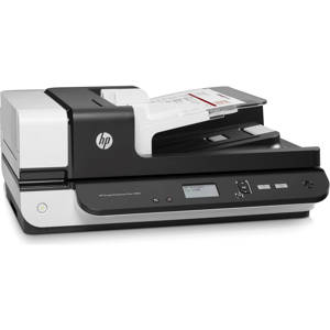  HP Scanjet Enterprise Flow 7500 Flatbed Scanner, 600 dpi Optical Resolution, 50ppm Mono/Color Scan Speed, 100 Sheets 