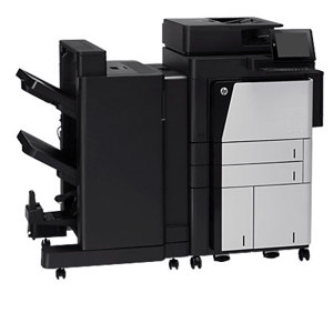  HP LaserJet Enterprise Flow M830z NFC/Wireless Direct Multifunction Laser Printer, 55ppm, 1200x1200 dpi, Two 500 Sheet Input Trays - Print, Copy, Scan, Fax 