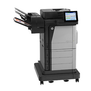  HP M680z Color LaserJet Enterprise Flow Multifunction Printer, High Volume 3100 Sheets, 45ppm, 1200x1200dpi - Print, Copy, Scan, Fax 