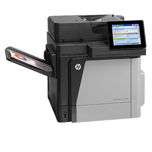  HP M680dn Color LaserJet Enterprise Multifunction Laser Printer, 45 ppm Black/Color, 1200x1200 dpi, USB 2.0 - Print, Copy, Scan 