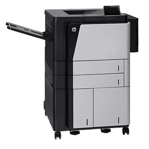  HP LaserJet Enterprise M806x+ NFC/Wireless Direct Printer, 55 ppm, 1200x1200 dpi, Two 500 Sheet Input Trays, USB 2.0/Ethernet 