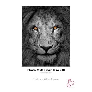  Hahnemuhle Photo Matte Fibre Duo InkJet Paper, 8.5x11", 210gsm, 25 Sheets 