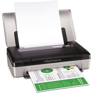  HP Officejet 100 Mobile Printer with 22ppm Black / 18ppm Color Print Speed, 500 Sheet Duty Cycle 