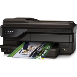  HP Officejet 7612 Wide Format e-All-in-One Inkjet Printer, 8ppm Color, 4800x1200dpi Color, 250 Sheet Tray - Print, Copy, Scan, Fax, Web 