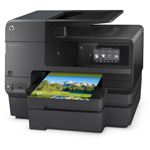  HP Officejet Pro 8630 e-All-in-One Inkjet Printer, 21ppm (Black) / 16.5 ppm (Color), 1200x1200 dpi, 500 Sheet Input Tray, USB - Print, Copy, Scan, Fax, Web 