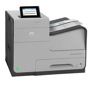  HP Officejet Enterprise Color X555dn Inkjet Printer, 72ppm Black/Color, 2400x1200 dpi, 500-Sheet Input Tray, USB 2/Gigabit Ethernet 