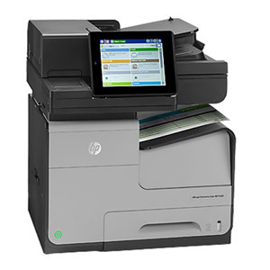  HP X585f Officejet Enterprise Color Multifunction Inkjet Printer, 75ppm Black/Color, 2400x1200dpi, USB 2.0 - Print, Copy, Scan, Fax 