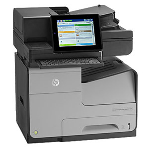  HP X585z Officejet Enterprise Color Flow Multifunction Inkjet Printer, 75ppm Black/Color, 2400x1200dpi, USB2 -Print, Copy, Scan, Fax 