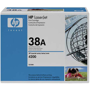  HP Q1338A High Volume Black Print Cartridge for Select  Laserjet Printers (Yield: Appx 12,000 Copies) 
