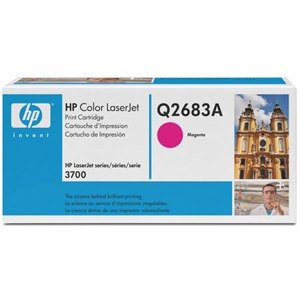  HP Q2683A Color LaserJet Magenta Print Cartridge - Page yield: 6,000 pages 