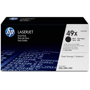  HP LaserJet Dual Pack Black Print Cartridge 