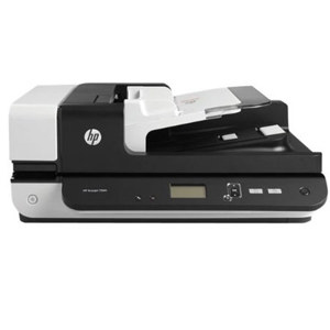  HP Scanjet Enterprise 7500 Flatbed Scanner, 50ppm/100ipm, 600dpi Resolution, Hi-Speed USB 2.0, 100 Sheets ADF Capacity 