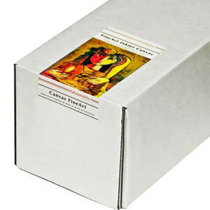  Hahnemuhle Daguerre Fine Art Polly Cotton Artist Canvas, Smooth Texture Natural White Surface, 400 gsm., 24"x39' Roll with 3" Core. 