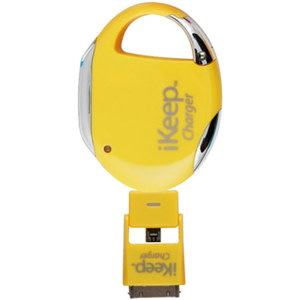 iKeep Universal Smartphone Retractable Charger & Clip IK2YELW