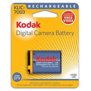 Kodak KLIC-7003 Lithium-Ion 3.7V, 1150 mAh Battery: Picture 1 regular