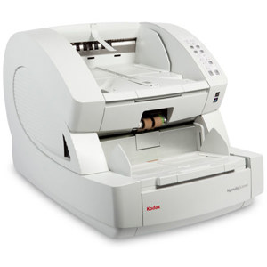  Kodak Ngenuity 9125 Document Scanner, 125ppm/100ppm Speed, 600 dpi Resolution, USB 2.0, SCSI III, 700 Documents Feeder Capacity 