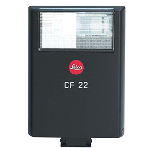  Leica CF 22 Compact Shoe Mount Flash for the D-Lux Series, V-Lux 1 and Digilux 3 Digital Cameras, Metric Guide Number of 22 (72') at ISO 100 