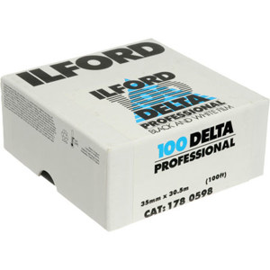 Ilford Delta Pro 100 Fine Grain B/W Film, 100Ft Roll: Picture 1 regular