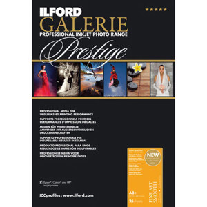  Ilford GALERIE  Fine Art Smooth 220 gsm Inkjet Paper, 13x19", 25 Sheet Pack 