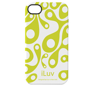 iLuv Aurora Glow-in-the-Dark Case ICC765WHT