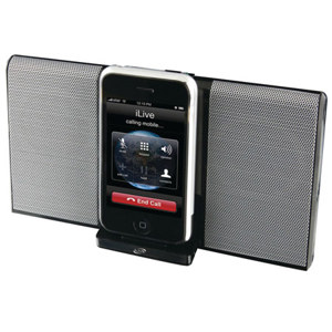 iLive ISP100B Portable Speakers for iPod/iPhone: Picture 1 regular