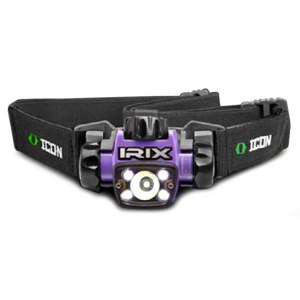 Icon Light Designed Irix, Polymer LED Headlamp, Purple: Picture 1 regular