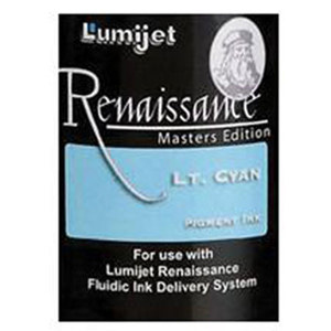  Lumijet Lumiflo  Masters Series Light Cyan Ink in a 4 oz. Bulk Bottle. 