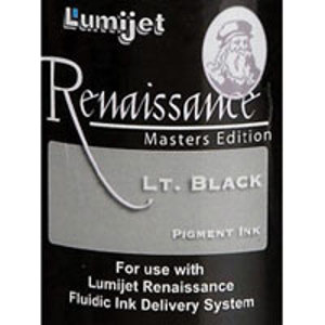  Lumijet Lumiflo  Masters Series Light Black Ink in a 4 oz. Bulk Bottle. 