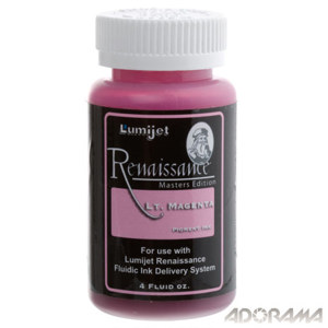  Lumijet Lumiflo  Masters Series Light Magenta Ink in a 8 oz. Bulk Bottle. 
