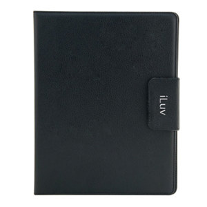 iLuv Ulster Portfolio Case for iPad 3 & iPad 4 Black: Picture 1 regular