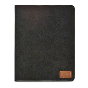 iLuv Great Jeans Portfolio Case for iPad 3 & iPad 4 Black: Picture 1 regular
