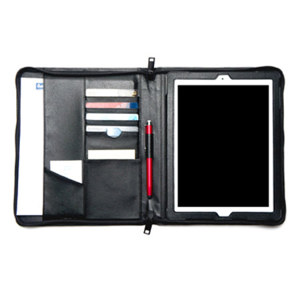 iLuv CEOFolio Multi-purpose Portfolio Case for iPad 3 & iPad 4 Black: Picture 1 regular