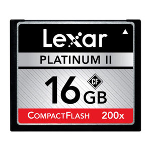 Lexar 16 Gb Pltnm ii Compct Flsh 200x: Picture 1 regular