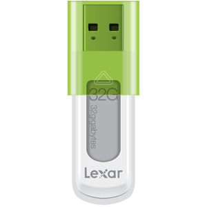 Lexar 32GB JumpDrive S50 USB Flash Drive, White: Picture 1 regular