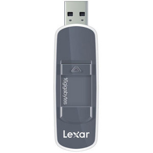 Lexar 16GB JumpDrive S70 USB 2.0 Flash Drive for PC and Mac, Grey: Picture 1 regular