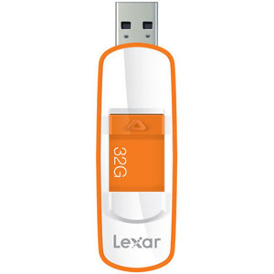 Lexar JumpDrive S73 USB 3.0 32GB Flash Drive, Orange: Picture 1 regular