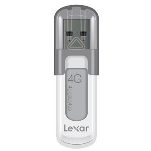 Lexar 4GB JumpDrive V10 USB Flash Drive, Light Blue: Picture 1 regular