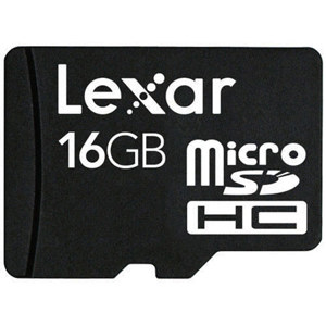 Lexar 16GB microSDHC Secure Digital Memory Card (without adapter): Picture 1 regular