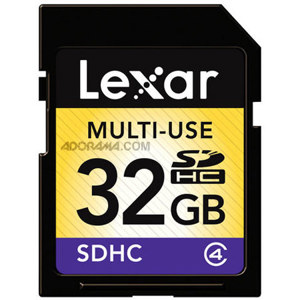 Lexar LSD32GASBNA 32GB SDHC Memory Card: Picture 1 regular