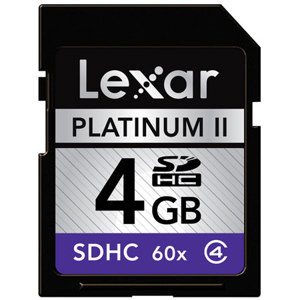 Lexar 4GB 60x Platinum II Series, Secure Digita...: Picture 1 regular